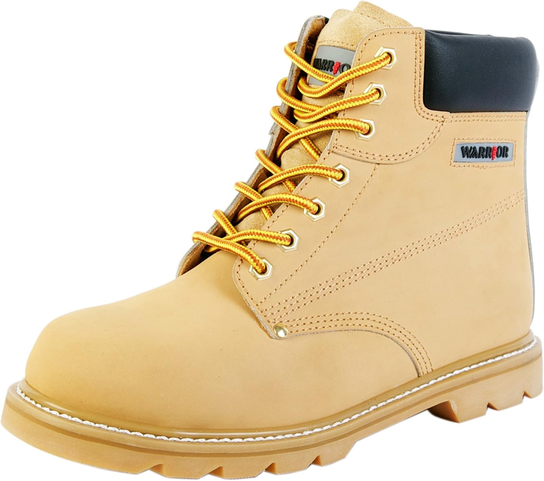 Warrior Workwear 0118MMB40/11 Ankle Boot, Size 11, Sand/Yellow