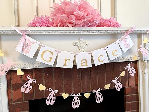 Amazon Com Ballerina 1st 4th Birthday Decorations Custom Ballet