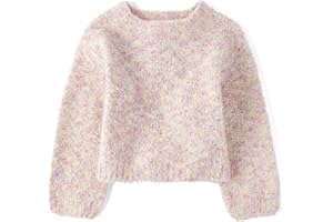 The Children's Place Girls Long Sleeve Crew Neck Pullover Sweater