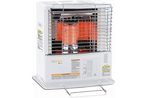Sengoku Indoor & Outdoor Kerosene Heater, 10,000 BTU, Portable Use, HeatMate, White - Cordless Space Heating Machine for Home