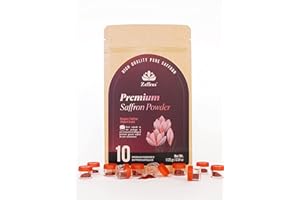Zaffrus - Premium Saffron Powder for Cooking, Athletes, Specialty Drinks Fans - Pack of 10 (1.125 gr/ .04 oz)