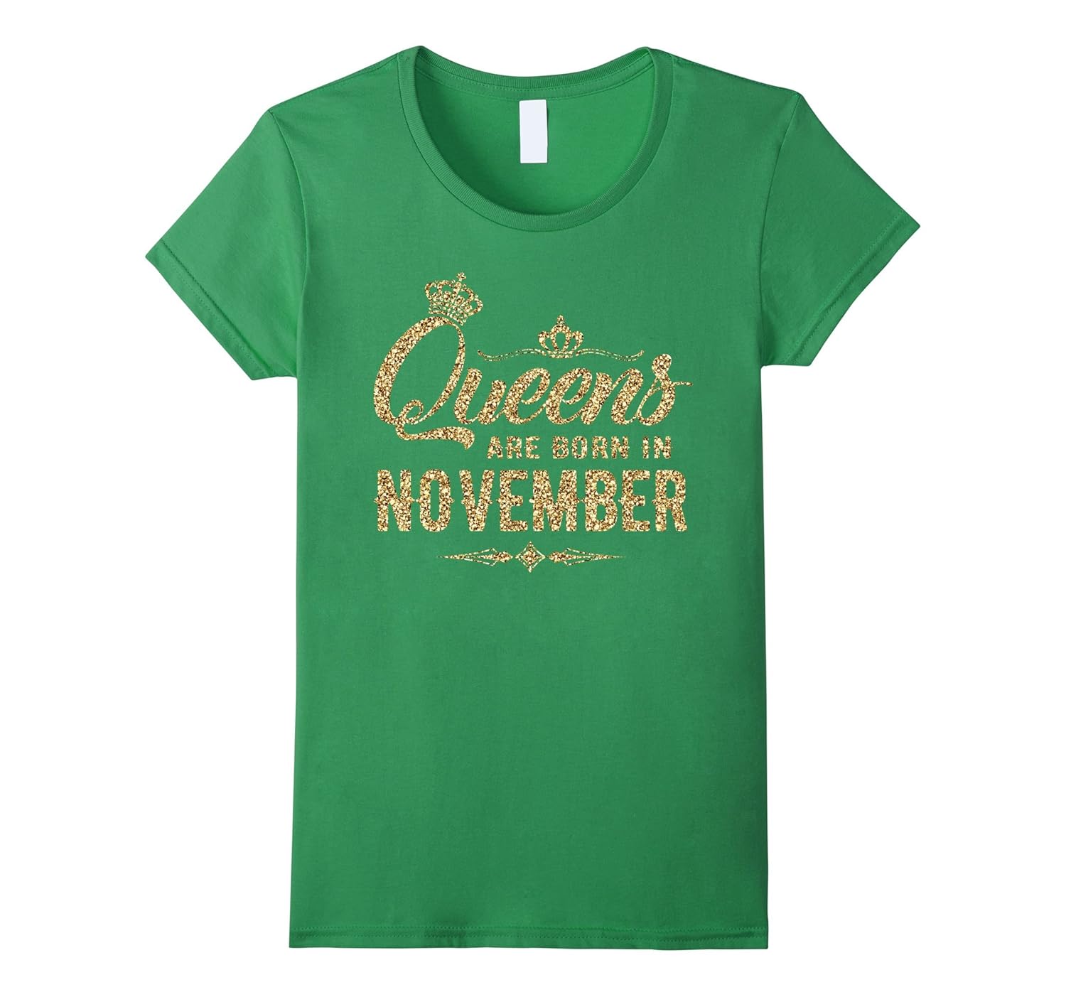 Best Queens are born in NOVEMBER Gold Cham C3 T-shirt-Rose