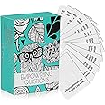 YARKOR 𝟑𝟎% 𝐎𝐅𝐅 100pcs Empowering Question Cards - Questions for Mindfulness, Meditation, Writing, Self Care Cards, Thought-Provoking Cards