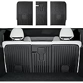 Motrobe 2026 Tesla Model Y Juniper Rear Seat Back Cover Seatback Liner Seat Back Protector Waterproof TPE 2025 2026 Model Y Juniper (Standard/Premium/Performance) Accessories