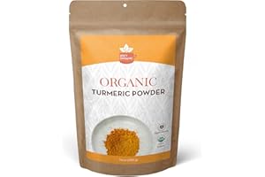 Organic Turmeric Powder – 16 oz | High Curcumin (2.5% or More) | USDA Organic, Non-GMO, Gluten-Free | Pure Curcuma Longa Root for Cooking, Wellness Tonics, Smoothies & Daily Herbal Use by Spicy Organic