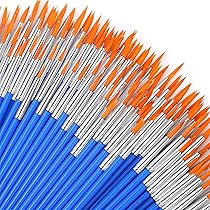 Lot De 4 Pinceaux Ronds Pour Enfants - Pinceaux Ronds Pour Jeunes