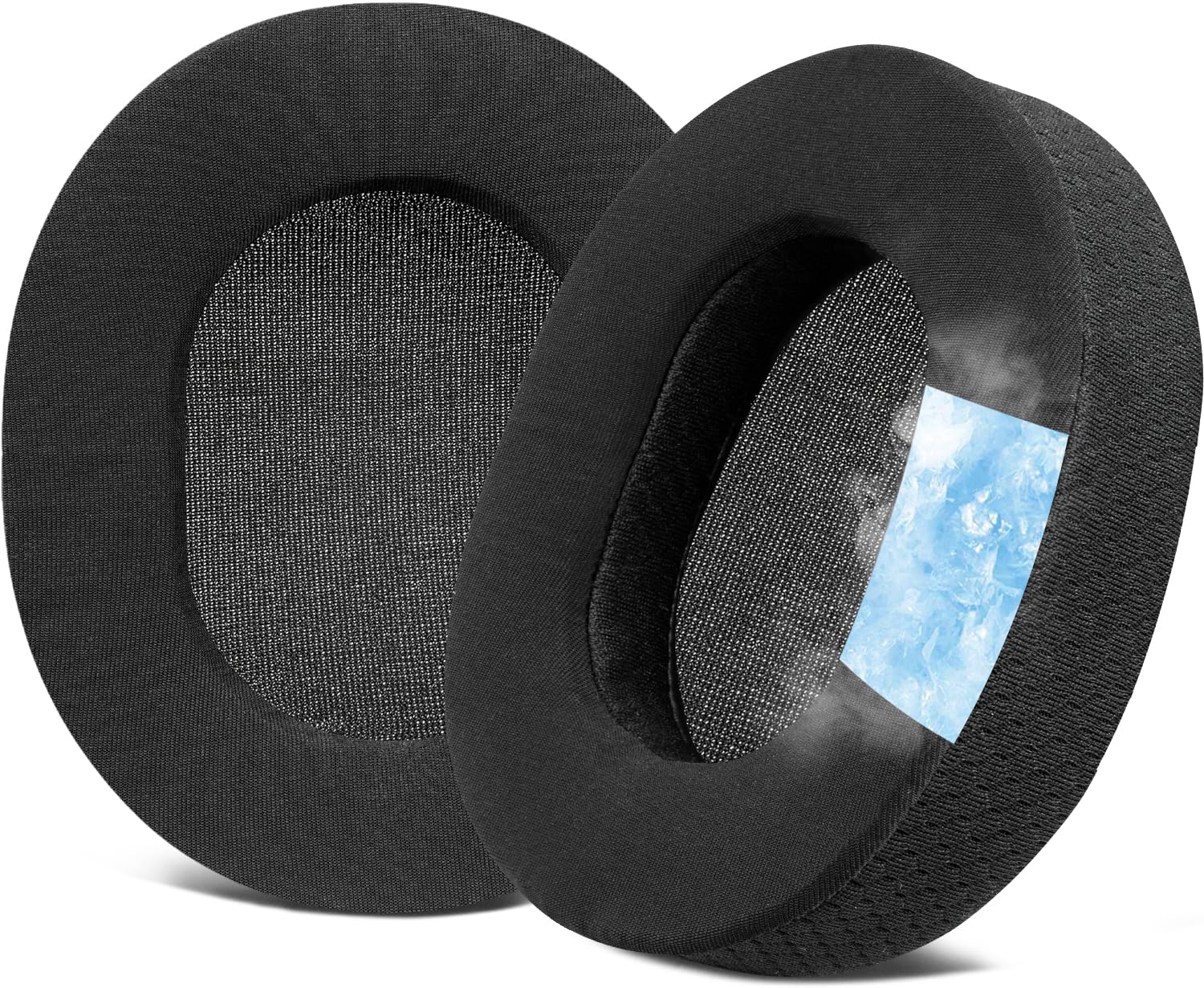 SOULWIT Cooling Gel Earpads Replacement for SteelSeries Arctis 1/3/5/Arctis 7/7+/7P/7P+/7X/7X+/9/9X/Pro/Prime(Do Not Fit Any Arctis Nova) Headset, Ear Pads Cushions with High-Density Foam - Black