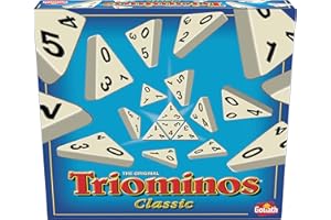 Goliath Triominos Classic | Strategy, Matching Triangular Domino Family Game | 2-4 Players, Ages 7+