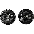 Kenwood KFC-1653MRB 6.5" Black Marine 2 Way Speakers 150 Watts