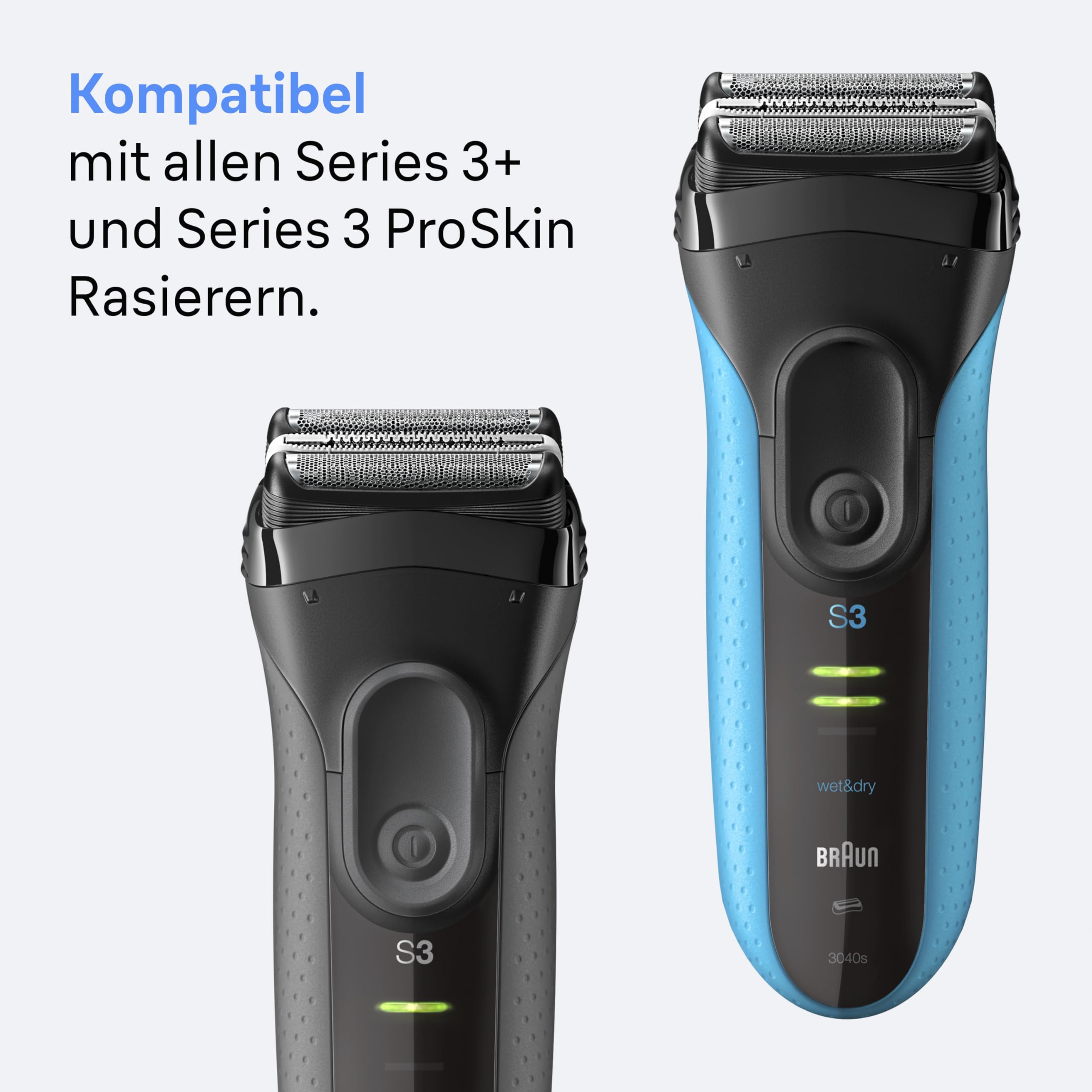 Braun Elektrorasierer Scherkopf Series 3, 32B, Schwarz 5
