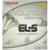 TIBHAR Evolution El-S Table Tennis Rubber (Black, 1,9-2,0 Mm)