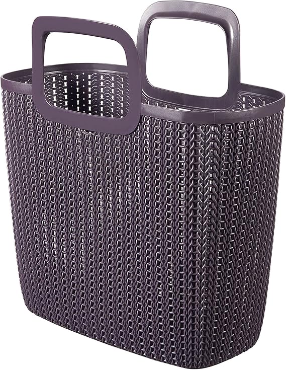 CURVER Shopping bag Knit 42x23,4x29cm in purple, 42 x 23.4 x 29 cm