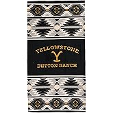 Northwest Yellowstone Beach Towel, 30" x 60", Aztec Stripe