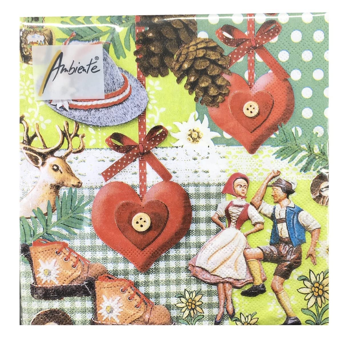 Paper Napkins Lunch Festival Party Approx. 33 x 33 cm Every Day Every Occasion Home