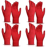 SATINIOR Magic Winter Gloves Unisex Gloves Knit Stretchy Mitten Full Fingers Warm Mitten for Men Women Sports