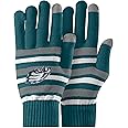 FOCO NFL unisex-adult Nfl Team Logo Stretch Gloves