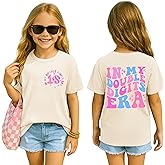 SANIXJOO in My Double Digits Era Girl T-Shirt 10 Year Old Birthday Summer Crewneck Shirt Outfits