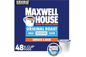 Maxwell House Original Roast Medium Roast K-Cup Coffee Pods, 48 ct Box
