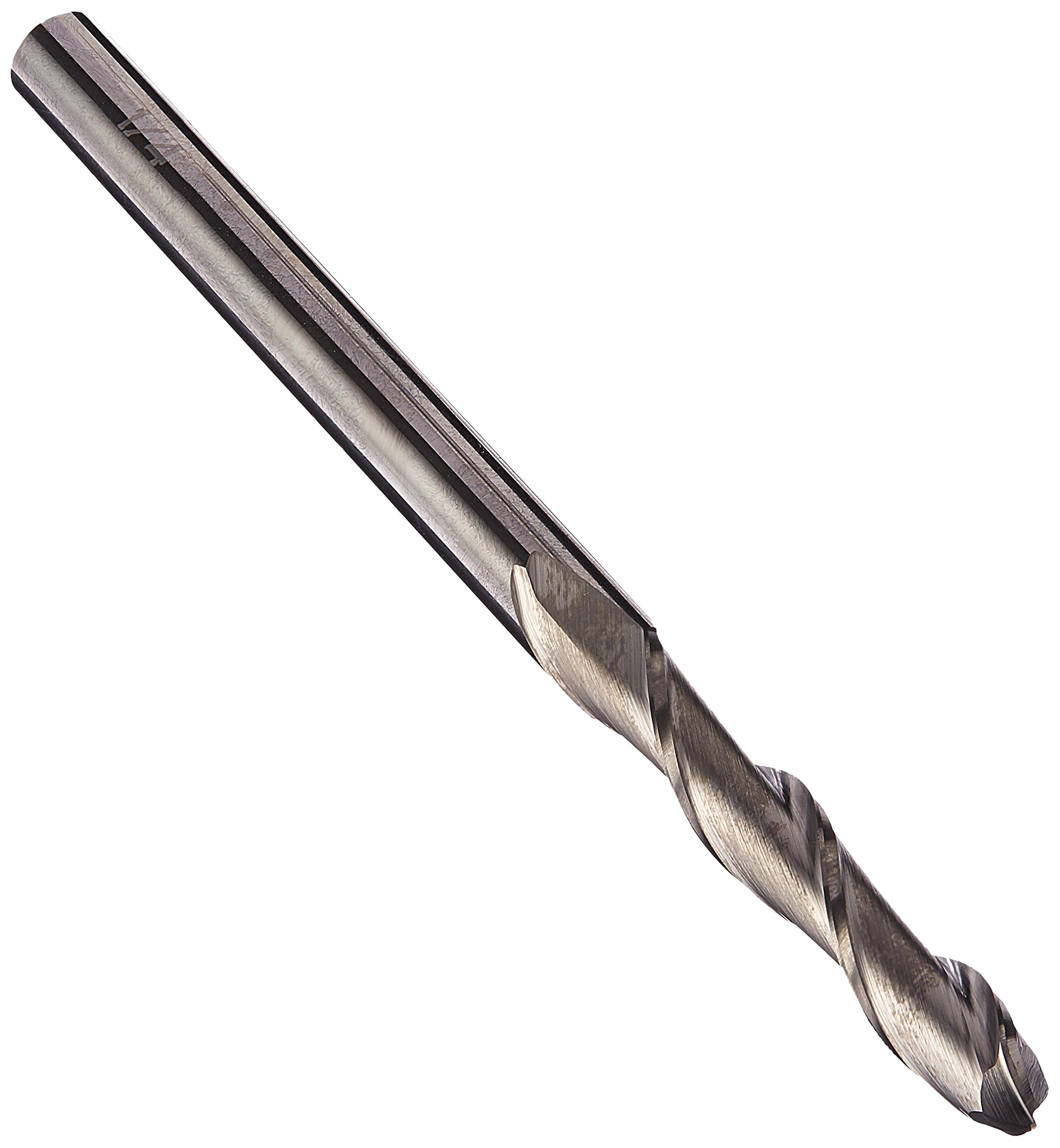 Kodiak Cutting ToolsKCT138048 USA Made Solid Carbide End Mill, Extra Long, 2 Flute, 1/4" Shank, 1-1/2" Length of Cut, 4" Overall Length, 1/4" Diameter