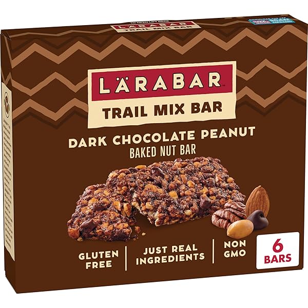 LARABAR TRAIL MIX BARS, DARK CHOCOLATE PEANUT, GLUTEN...