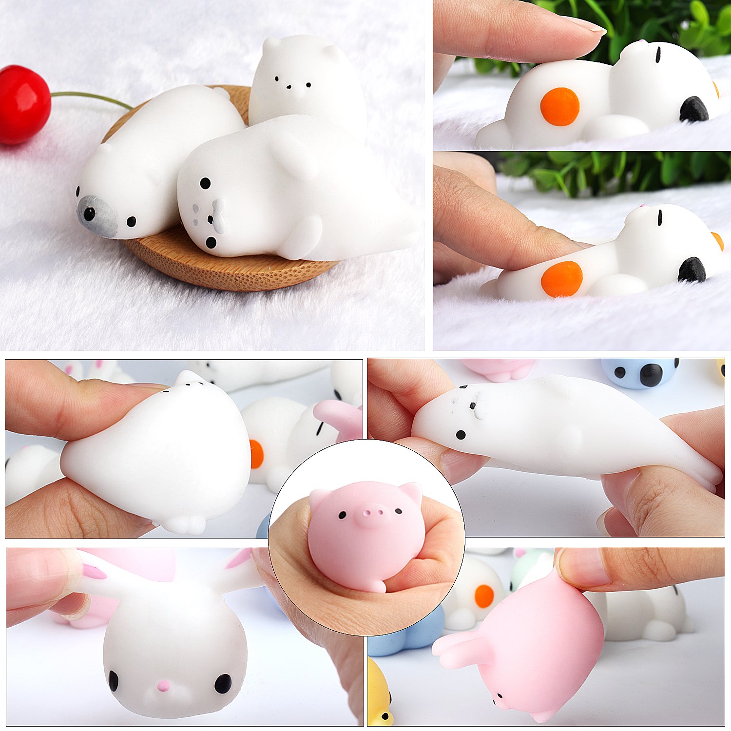 Mini Squishies Kawaii Outee 16 Pcs Mochi Animals Squishy Toys Kawaii mini-squishies-kawaii-outee-16-pcs-mochi-animals-squishy-toys-kawaii
