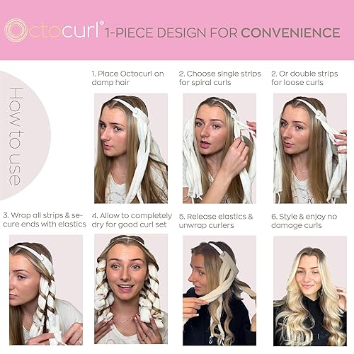 Heatless Curls Overnight Amazon Octocurl The Octocurl Heatless