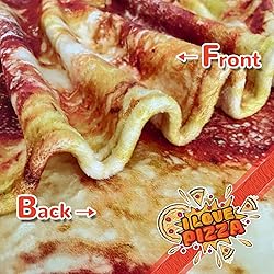 Bcareself Pizza Blanket Adult Kdis Size Double