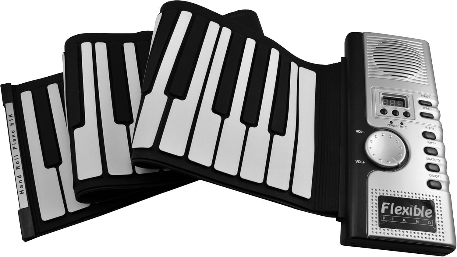 Roll up Electronic Piano Soft Keyboard 61 Keys Portable