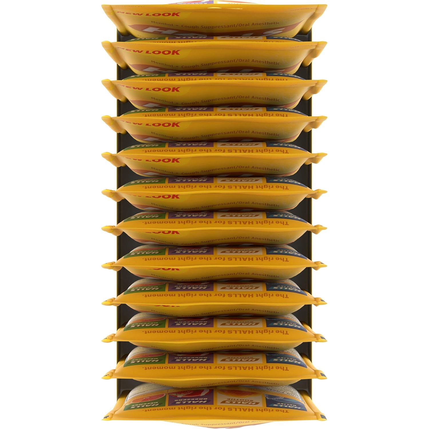 HALLS Relief Honey Lemon Flavor Cough Drops, 12 Bags (360 Total Drops) : Grocery & Gourmet Food