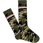 K BELL Men's Fun American Classics Crew Socks