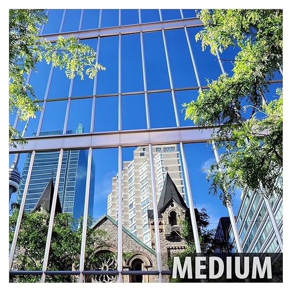 BDF EXS35 Exterior Window Film High Heat Rejection Silver