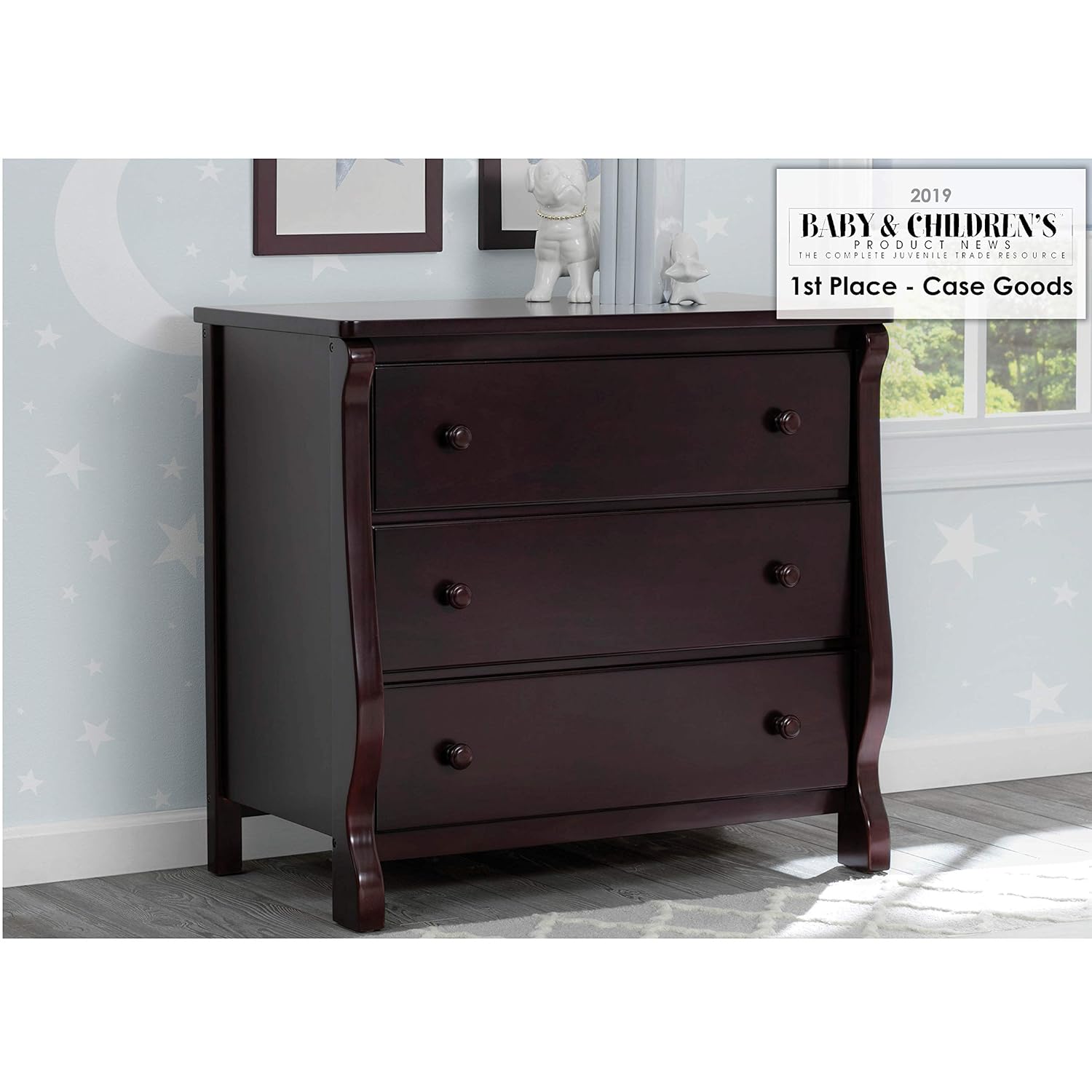 Delta Children Universal 6 Drawer Dresser, White : Nursery Dressers : Furniture & Decor