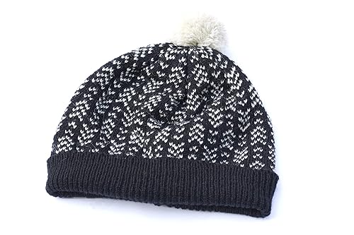 mens slouchy bobble hat