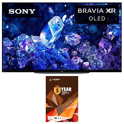 Sony XR48A90K 48 Inch 4K Bravia XR OLED High Definition Resolution Smart TV with 5 Year Amber Protection Plan (2022)