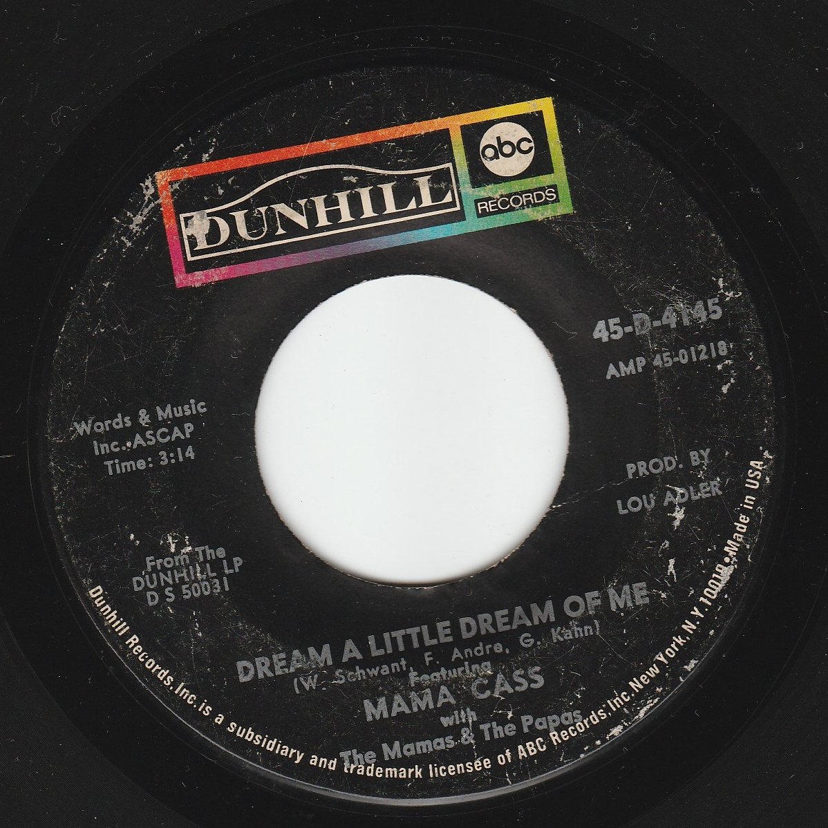 Cass Dream A Little Dream Of Me