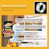 Everbuild Mammoth Powerful Grip Tape Reinforced Double Sided 50mm x 2.5m view 3