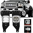 LED Fog Light with Daytime Running Lights - Fog Light Assembly for Ford F250 F350 F450 F550 Super Duty 2005 2006 2007 Driving Fog Lamps Plug & Play 2pcs