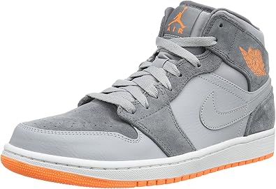 air jordan 1 orange grey