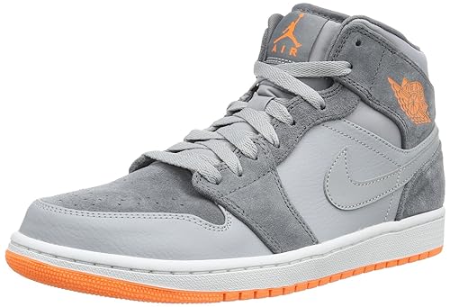 jordan 1 wolf grey orange