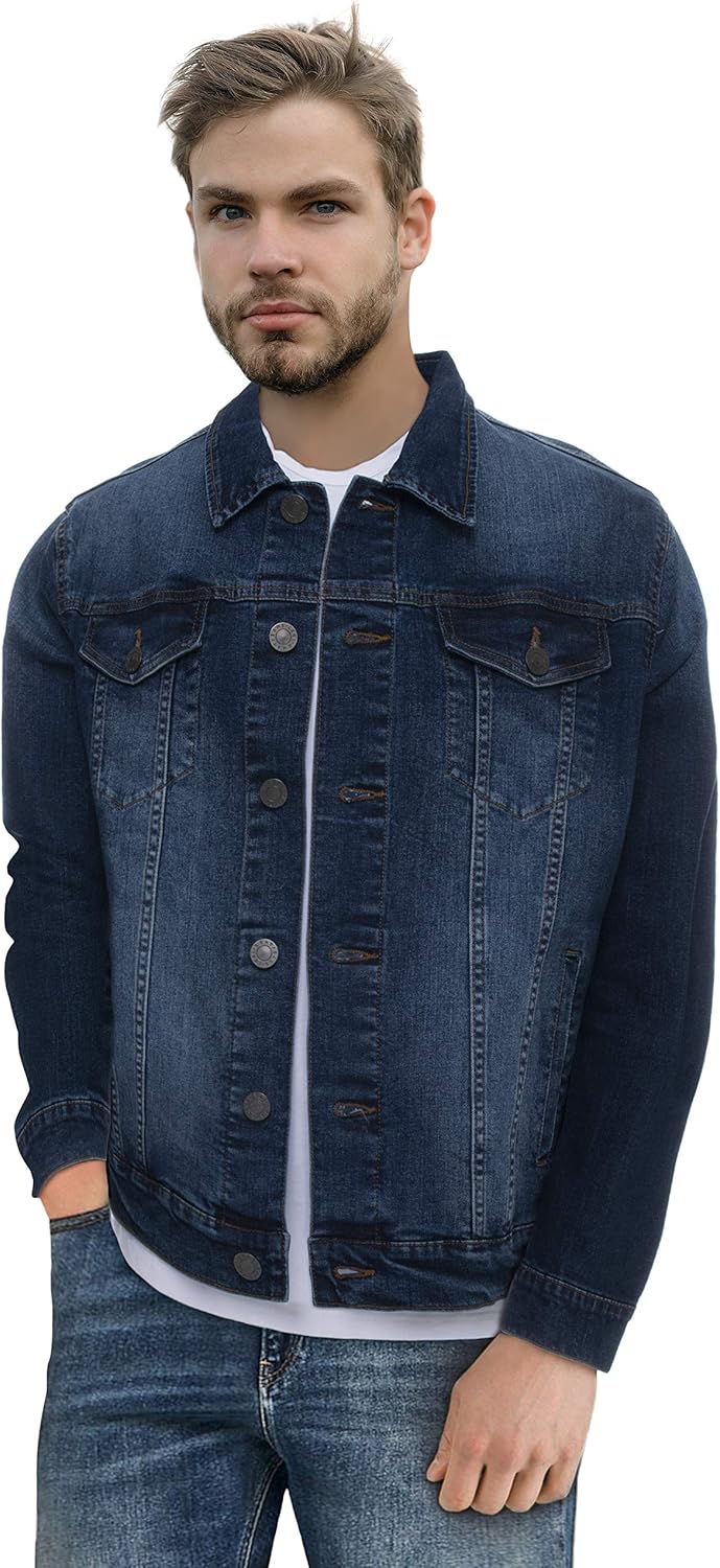 mens 3x denim jacket