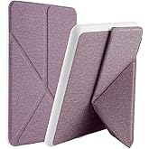 WB Capa Kindle Paperwhite 11ª Geração 2021 - Ultra leve Silicone Flexível e Sensor Magnético - Origami Tecido Lilás (Não Comp