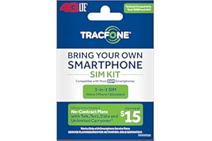 Tracfone - Bring Your Own Phone GSM 3-in-1 Sim Card Kit (4G LTE) -at&T Compatible
