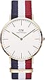 Daniel Wellington Orologio Uomo 32030158 - Quadrante 40mm, Movimento Quarzo, Stile Scandinavo