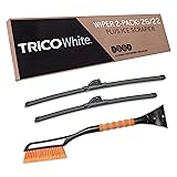TRICO White 26" + 22" Extreme Weather Premium