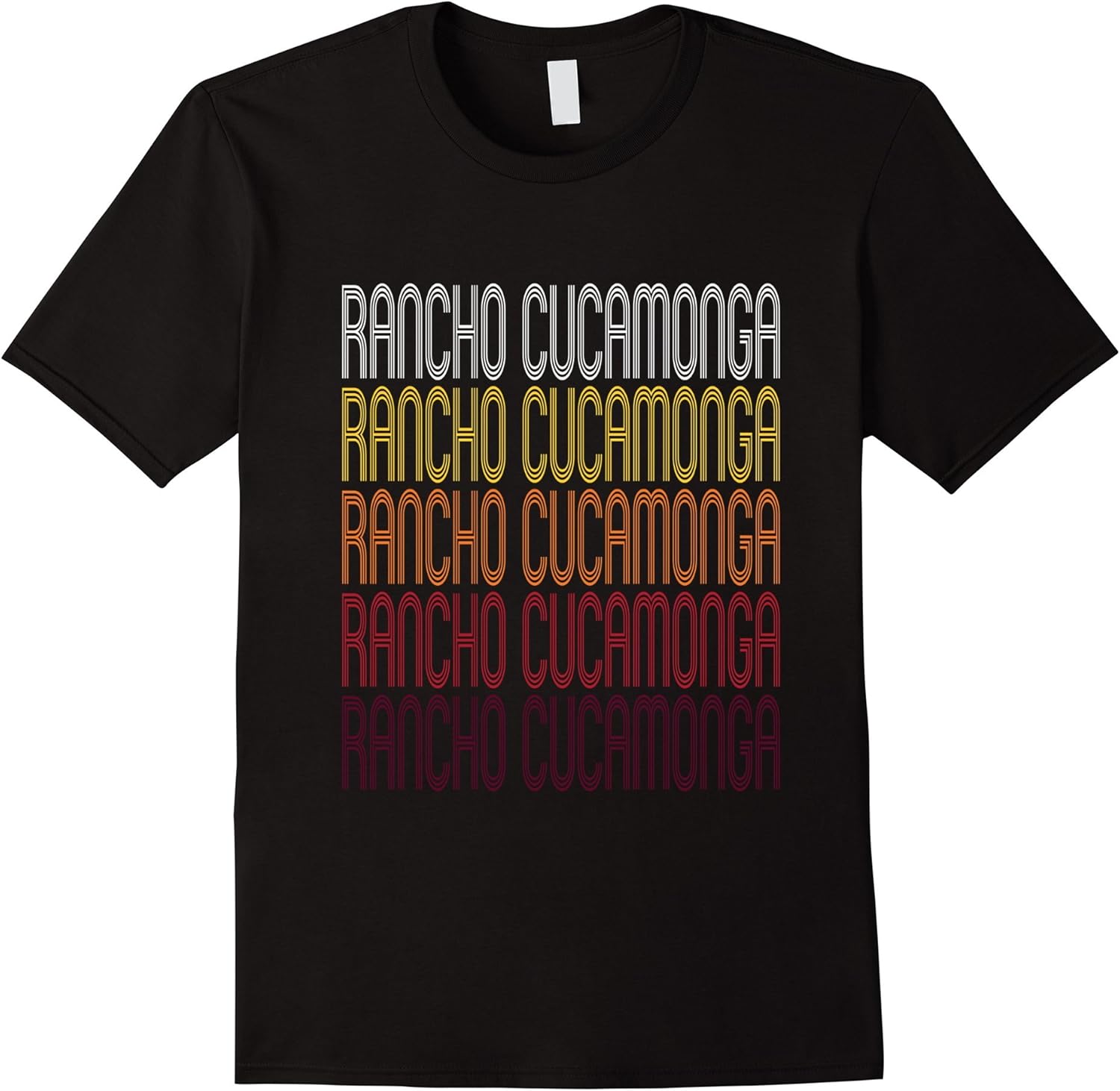 Rancho Cucamonga, CA Vintage Style California Tshirt