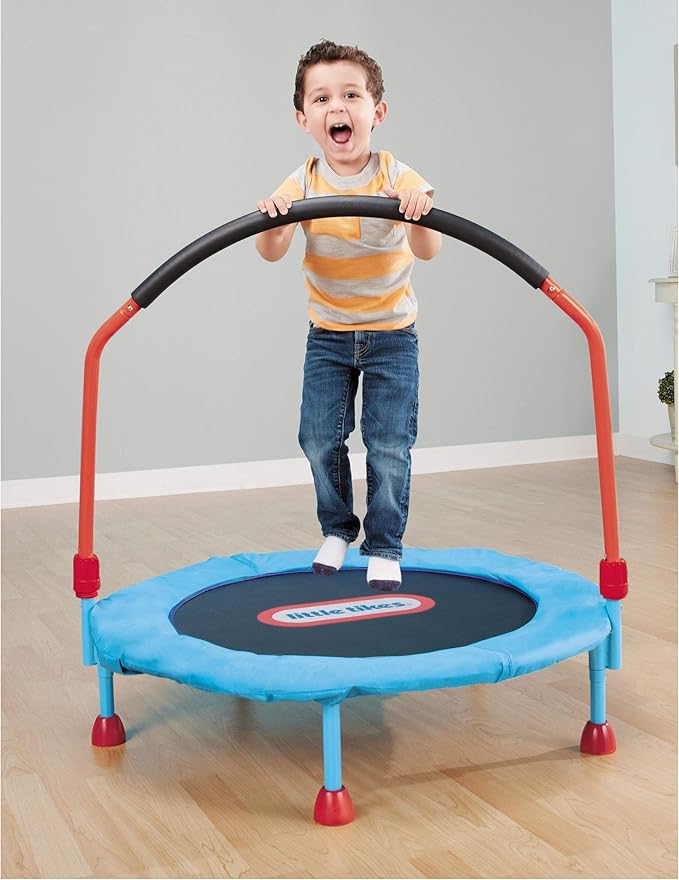 little tikes easy store 7ft trampoline