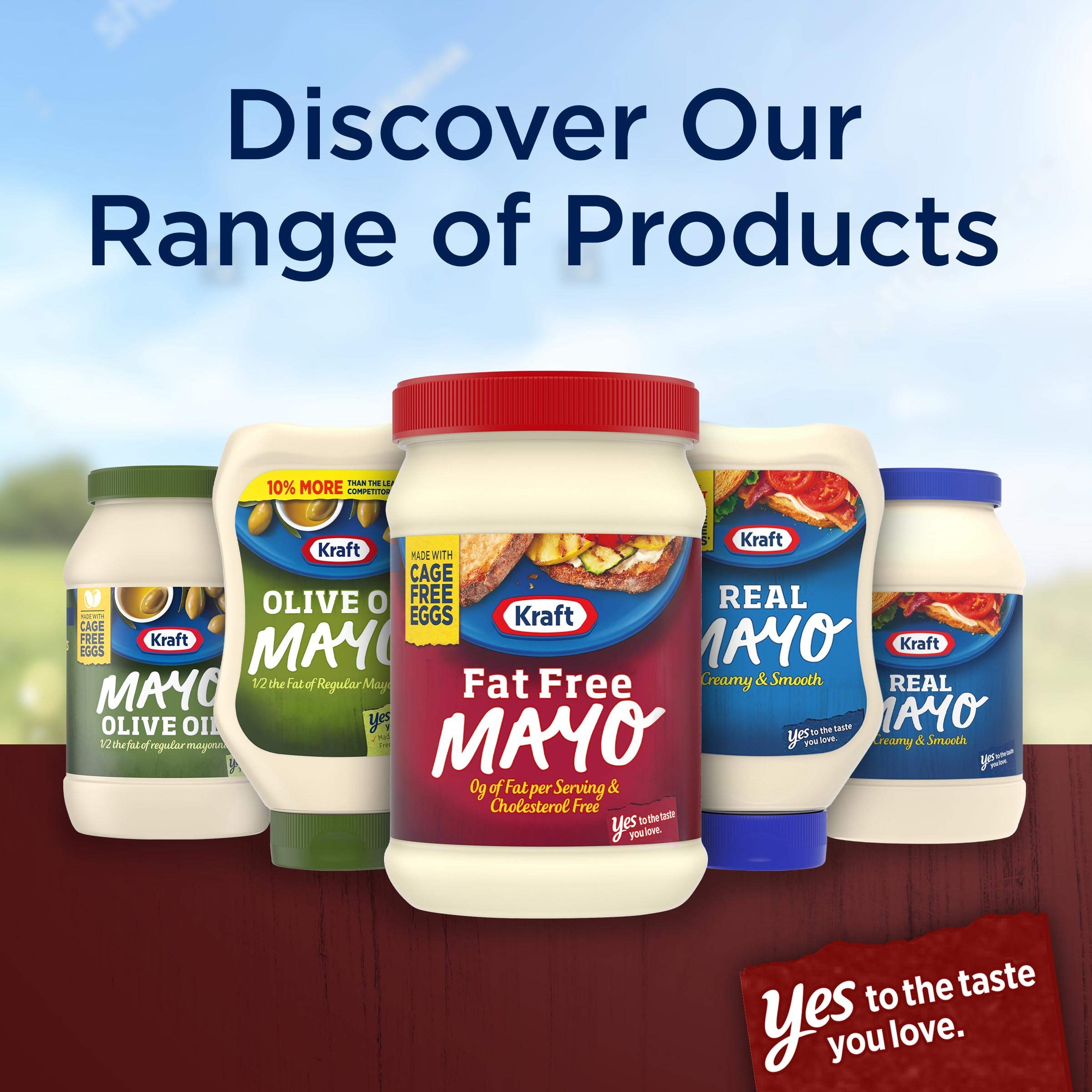 Kraft Mayo Fat Free Mayonnaise (15 Oz Jar) on Galleon Philippines