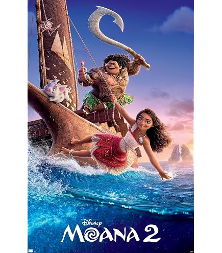 Amazon.com: Disney Moana - Ocean Floor Wall Poster, 22.4L