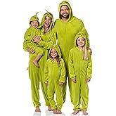 Dr. Seuss GRINCH Who Stole Christmas Hooded Pajama Union Suit