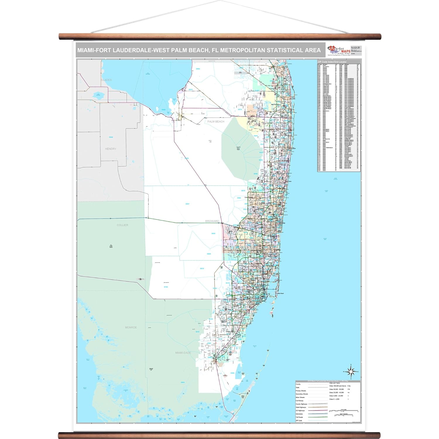Miami Dade County Zip Code Map Map